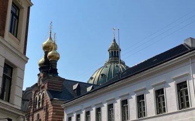 Russiskkirke og marmorkirke tårne